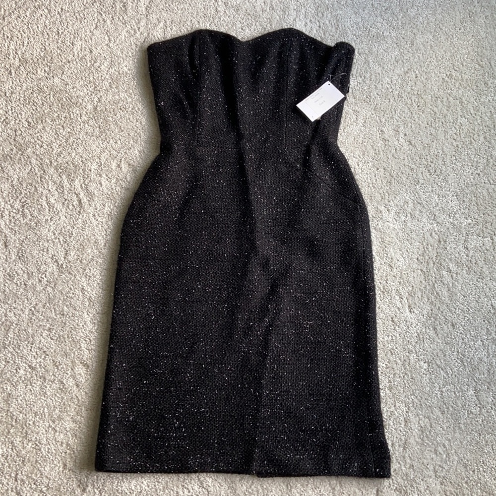 Black cocktail dress, wedding guest, sparkle - Picture 5 of 6